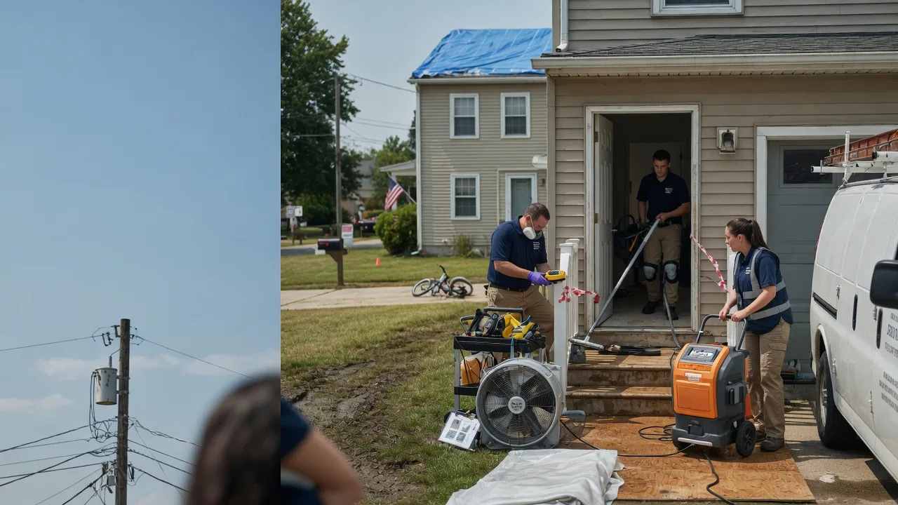 Water Damage Repair in Elmora, PA near me